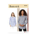 Butterick 7010 -Skjorte til dame K5 (8-10-12-14-16)