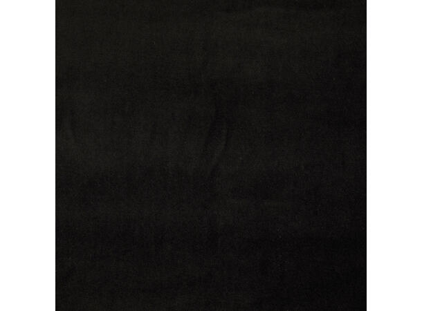 Fløyel, Bomull Sort 