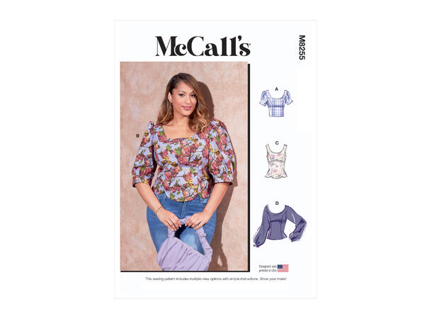 McCall's 8255 - Bluse og topp.