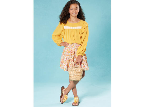 McCall's 8373 - Topp, bluse og skjørt.