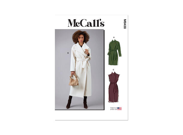 McCall's 8438 - Kåpe og vest.