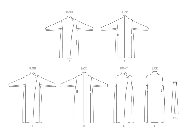 McCall's 8438 - Kåpe og vest.