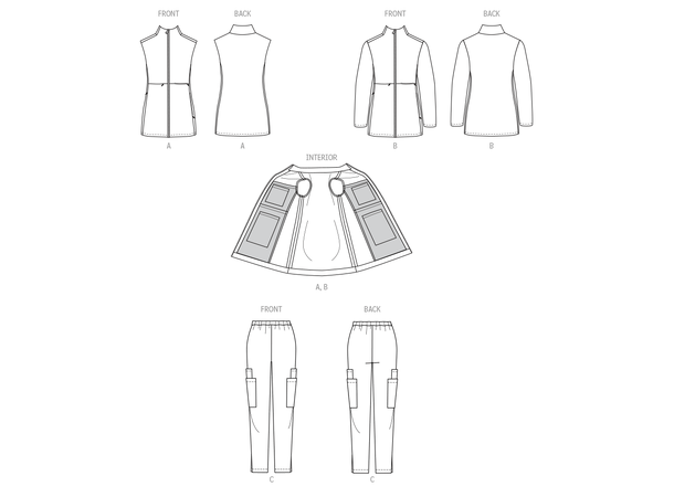 McCall's 8468 - Sykepleier uniform.