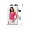 McCall's 8478 - Korsett topp H5 (6-8-10-12-14)
