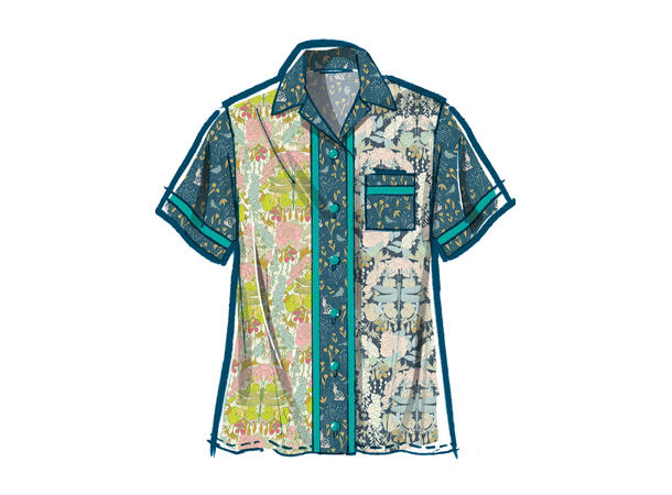 McCall's 8515 - Kjole, skjorte og bukse.