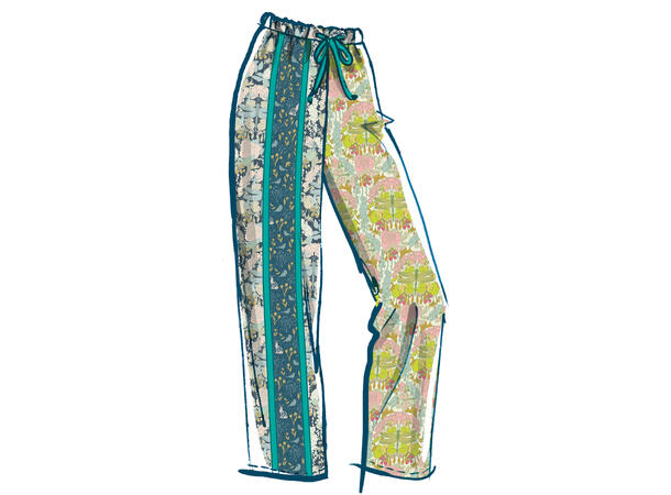 McCall's 8515 - Kjole, skjorte og bukse.