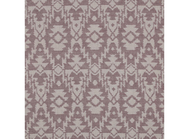 Muslin JACQUARD AZTEC - AUBERGINE