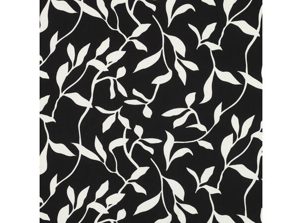 Viskose Radiance leaves - Sort 
