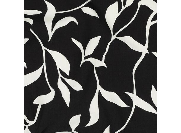 Viskose Radiance leaves - Sort 