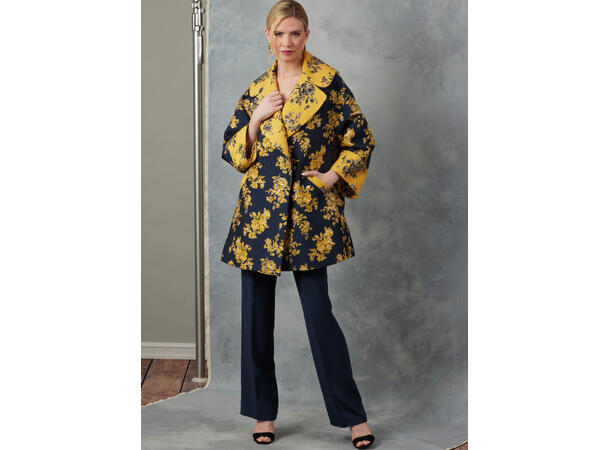 Vogue 2052 - Løstsittende jakke.