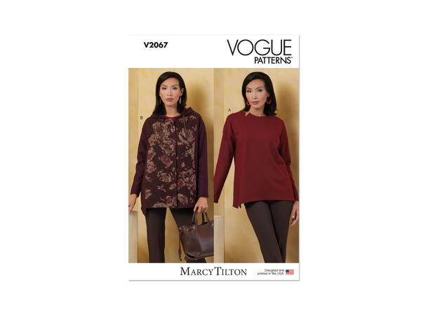 Vogue 2067 - Topp og jakke.