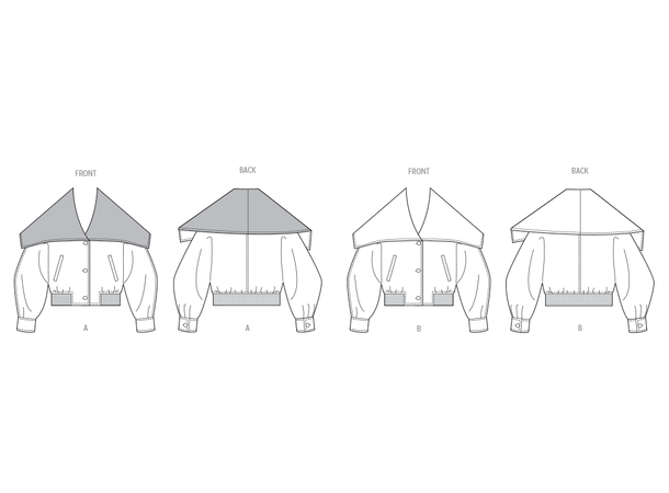 Vogue 2072 - Bomberakke.