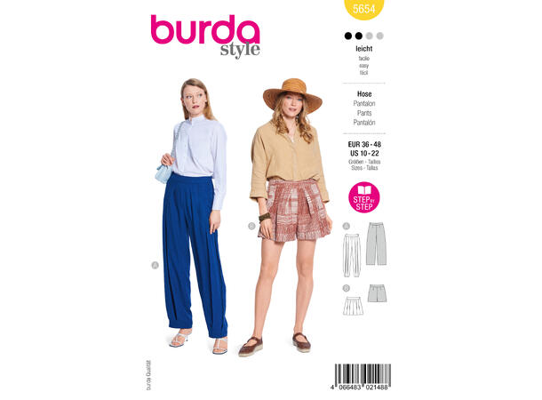 Burda 5735 - Bukse.
