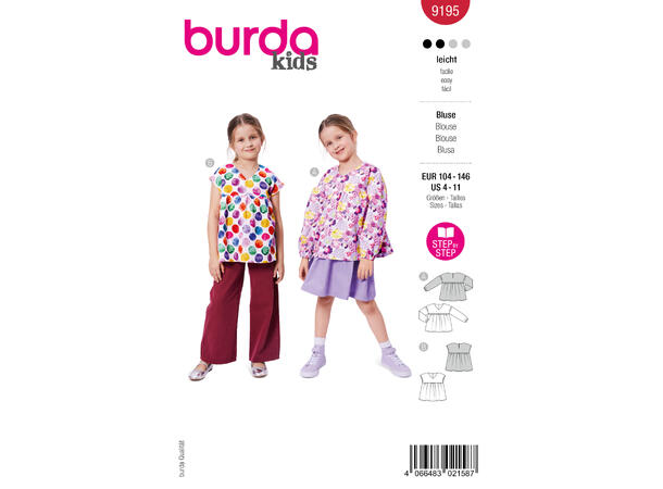 Burda 5771 - Bluse.
