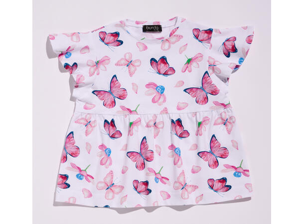 Burda 9205 - Topp til barn.