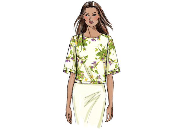 Butterick 6175 topp