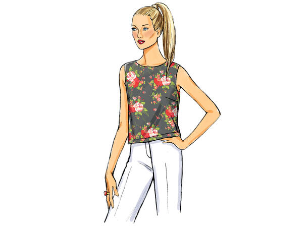 Butterick 6175 topp