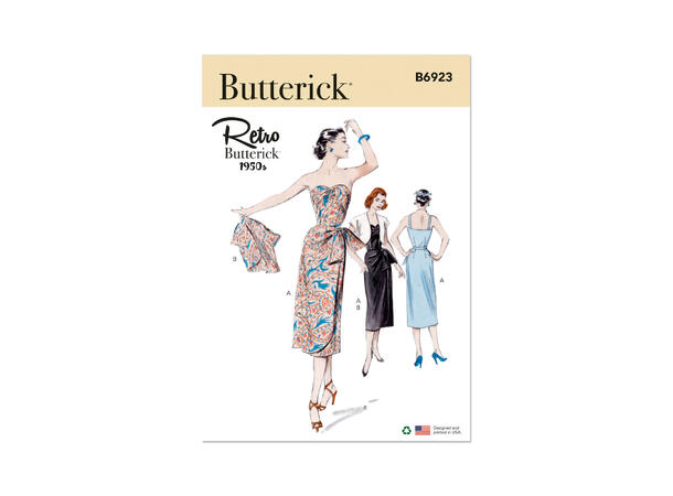 Butterick 6923- retro kjole