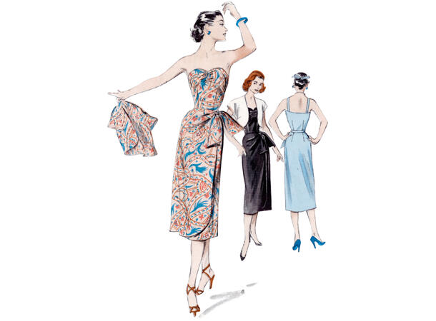 Butterick 6923- retro kjole