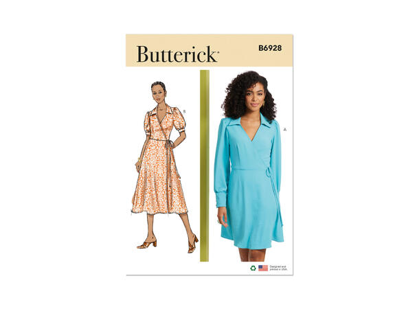 Butterick 6928- Kjole til dame