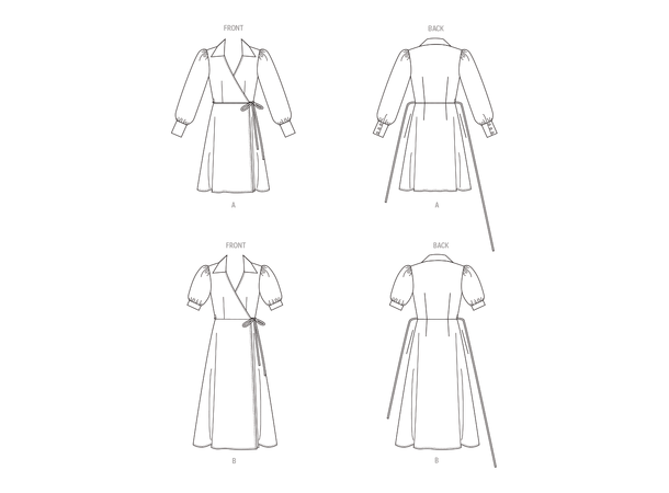 Butterick 6928- Kjole til dame