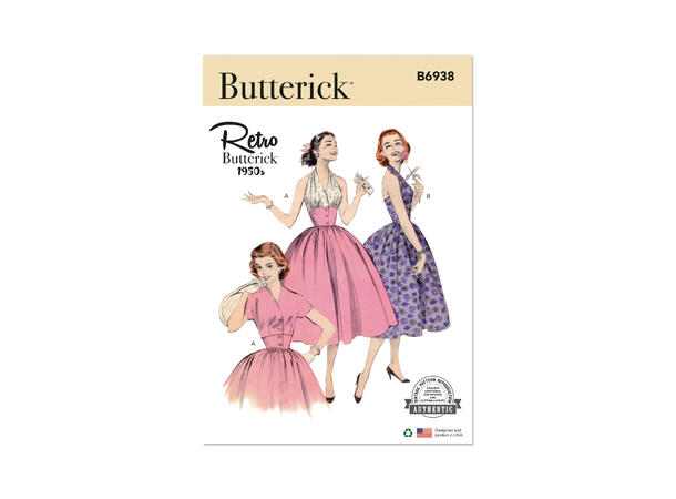Butterick 6938- Retro Kjole