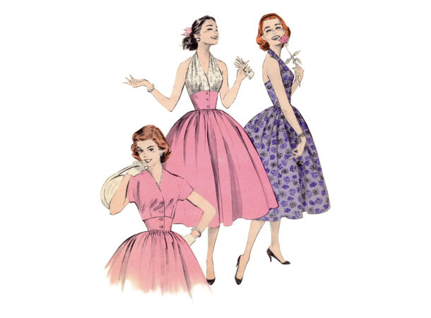 Butterick 6938- Retro Kjole