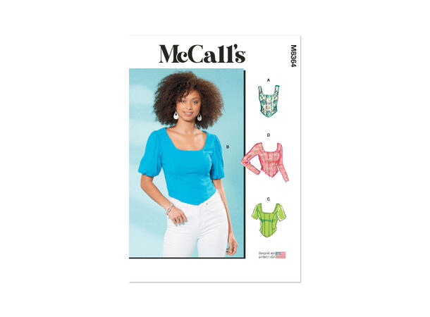 McCall's 8364 - Korsett topp.