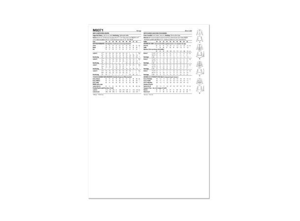 McCall's 8371 - Jakke til herre.