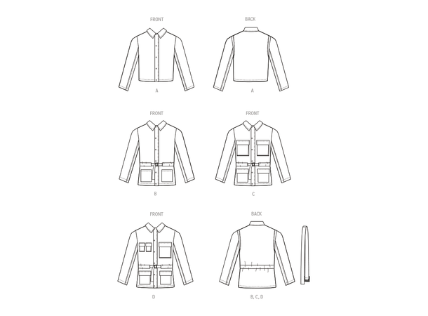 McCall's 8371 - Jakke til herre.