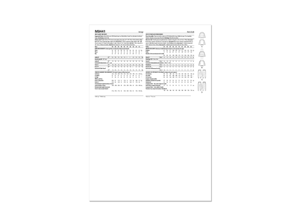 McCall's 8441 - Joggedress til mann.