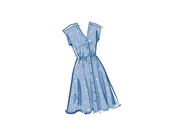 McCall's 8477 - Kjole.