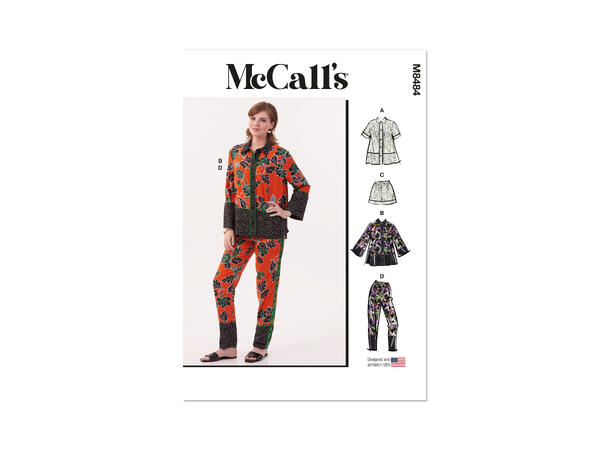 McCall's 8484 - Topp, shorts og bukse.