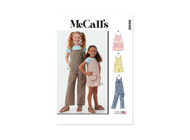 McCall's 8489 - Selebukse og selekjole.