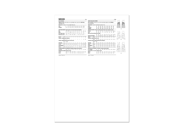 McCall's 8506 - Kjole.