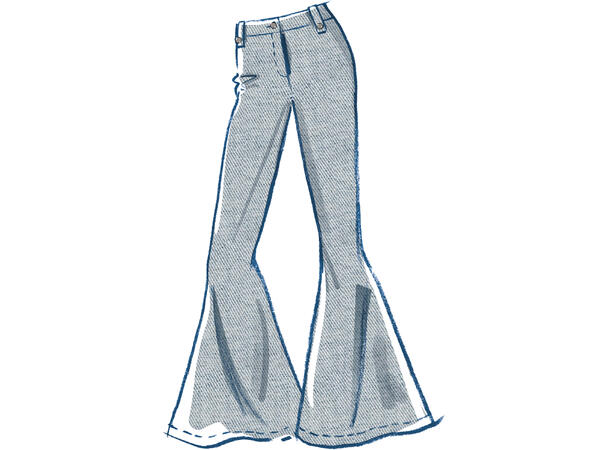 McCall's 8530 - Bukse med sleng.