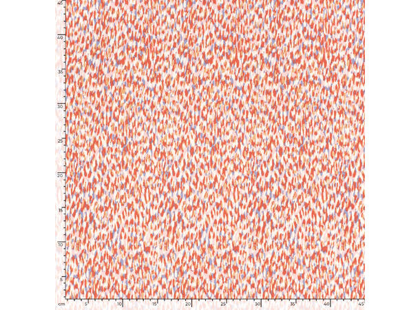 Viskose Poplin Abstract Lila