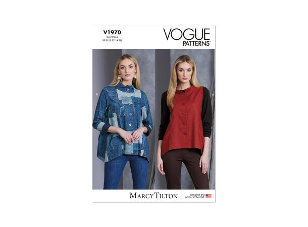 Vogue 1970 - Jakke og vest.