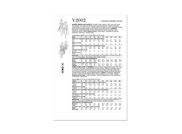 Vogue 2002 - Vintage Kjol.
