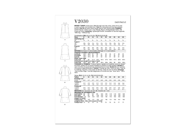 Vogue 2030 - Tunika.