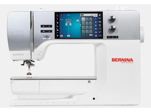Bernina 770 PRO Få med quiltebord og fot #72S 