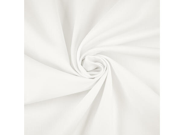 Bomulls poplin Hvit