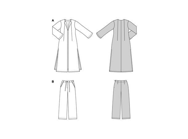 Burda 9349 - Jakke og bukse