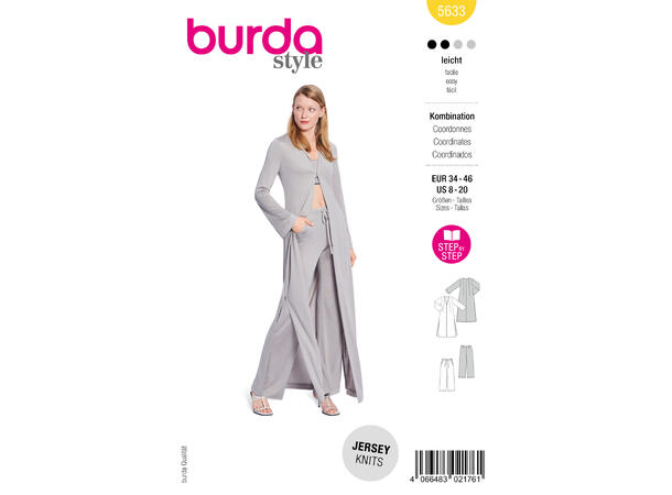 Burda 9349 - Jakke og bukse