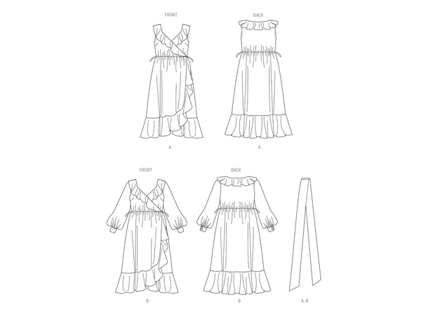 Butterick 6927- Kjole til dame