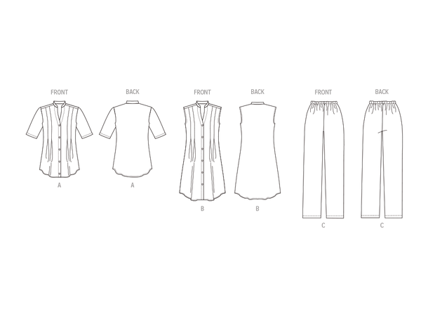 Butterick 6945- Klespakke til dame