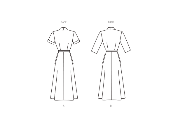 Butterick 6956- Vintage kjole til dame