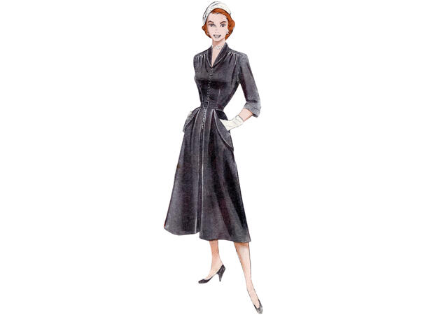 Butterick 6956- Vintage kjole til dame