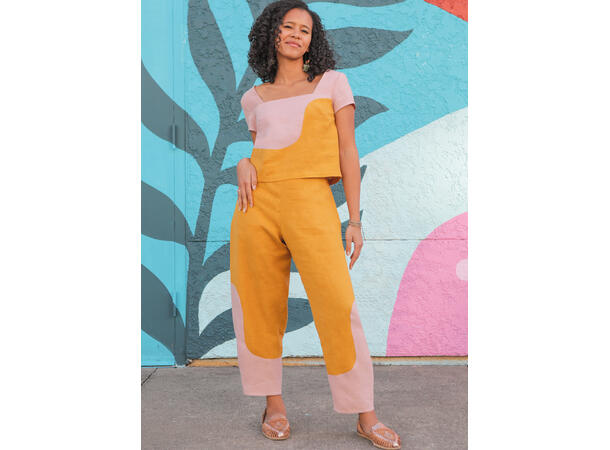 KnowME 2033 - Crop-topp og bukse.