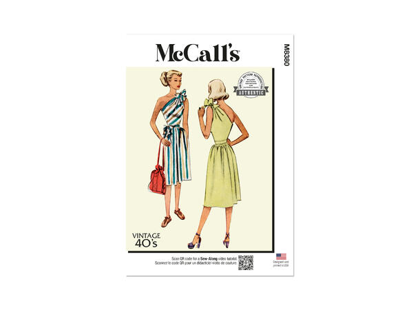 McCall's 8380 - Vintage kjole.